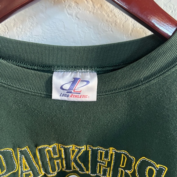 Vintage Green Bay Packers Embroidered Crewneck - Picture 6 of 6